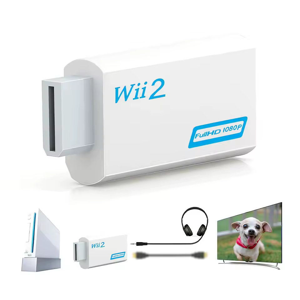 adaptador hdmi para nintendo wii