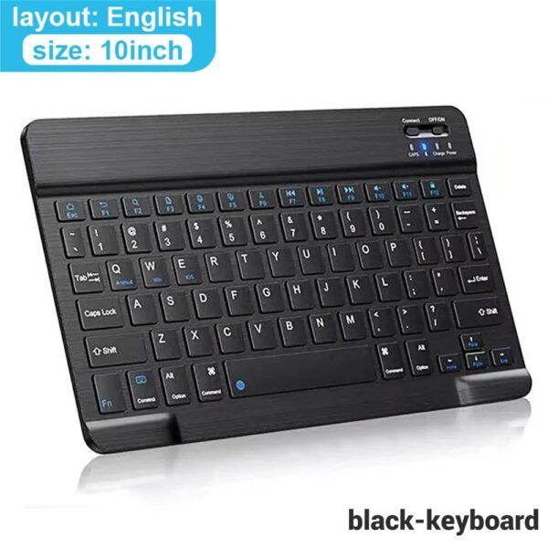 Teclado inalámbrico Bluetooth para IOS, Android, Windows, tablet para iPad Air Mini Pro
